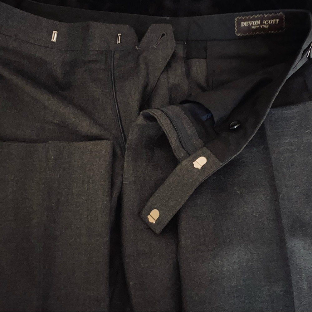 Devon Scott Dark Gray Pants (Tailored Made)